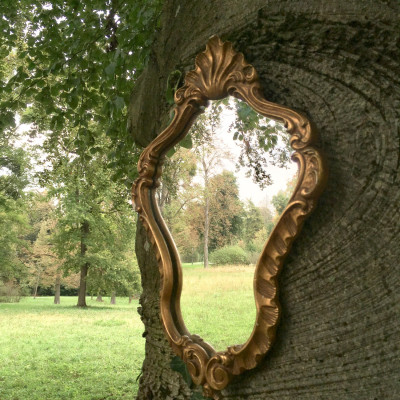 Spiegelungen im Schlosspark