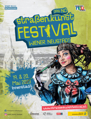 NÖ Straßen.Kunst.Festival 2023 in Wiener Neustadt