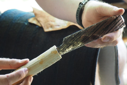 Historischer Handwerkskurs: Messer aus Obsidian (ausgebucht)