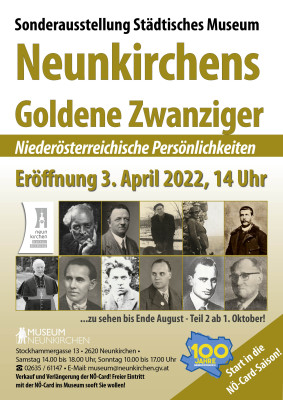 Plakat Neunkirchens Goldene Zwanziger