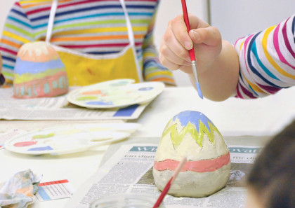 Kinder Keramik Kurs „Ostereier“