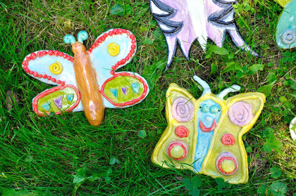 Kinder Keramik Kurs  „Bienen, Schmetterlinge und Insekten“