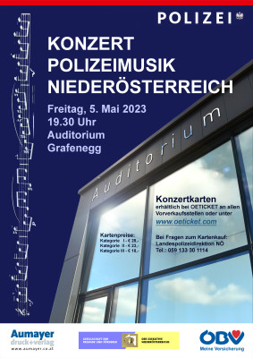 Polizeimusikkonzert Niederösterreich