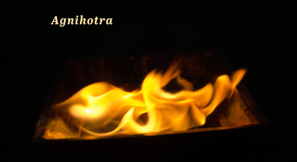 Agnihotra Feuer