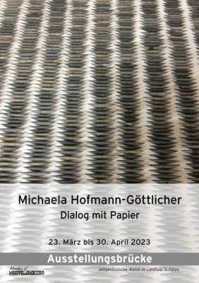 Michaela Hofmann-Göttlicher, Dialog mit Papier