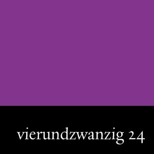 Logo Ausstellung „vierundzwanzig 24“