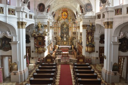 Stiftskirche Dürnstein Innenaufnahme