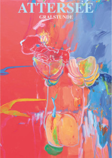Titelbild: GRALSTUNDE (2016), Acryl auf grundierter Leinwand, 186 x 186 cm / 200x200 cm