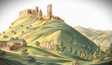 Burg Starhemberg im Jahr 1814