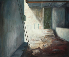 Maria Temnitschka, lost in time 3-14, 2013, Öl auf Leinwand, 150 × 180 cm