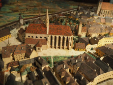 Das Stadtmodell zeigt Krems in der Mitte des 18. Jahrhunderts
